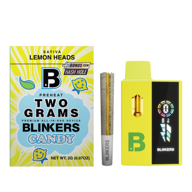 BLINKERS 2G LED AIO Candy + HH LEMON HEADS - SATIVA